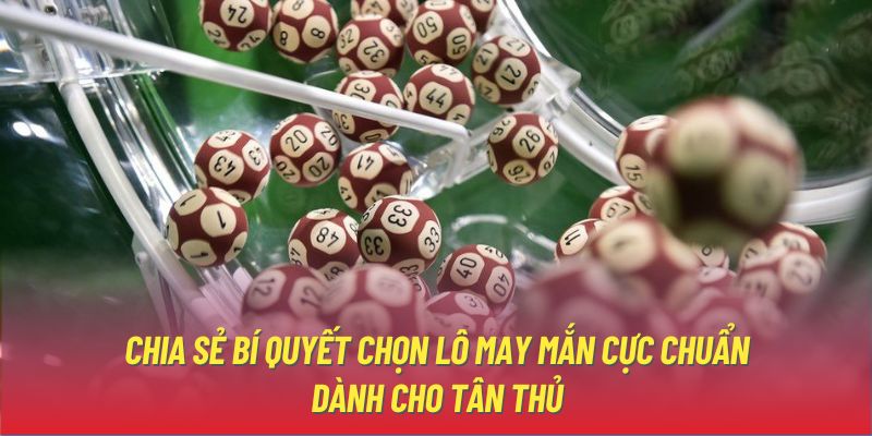 Chia sẻ bí quyết chọn lô may mắn cực chuẩn dành cho tân thủ